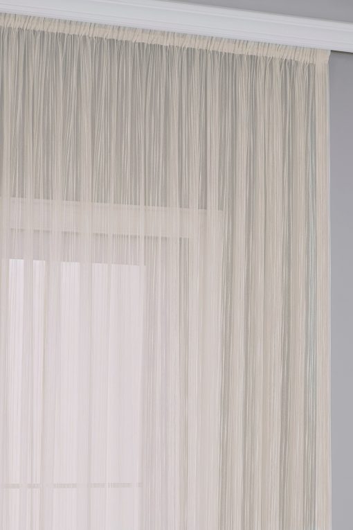 Rebel Medium Pleat (1 to 2.5 Pleated) Tulle Curtain