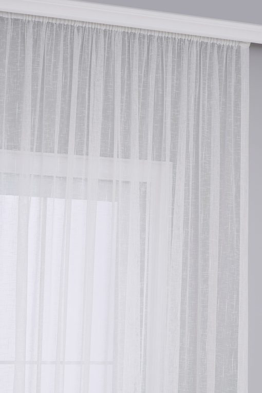 Hera II Medium Pleat (1 to 2.5 Pleated) Tulle Curtain