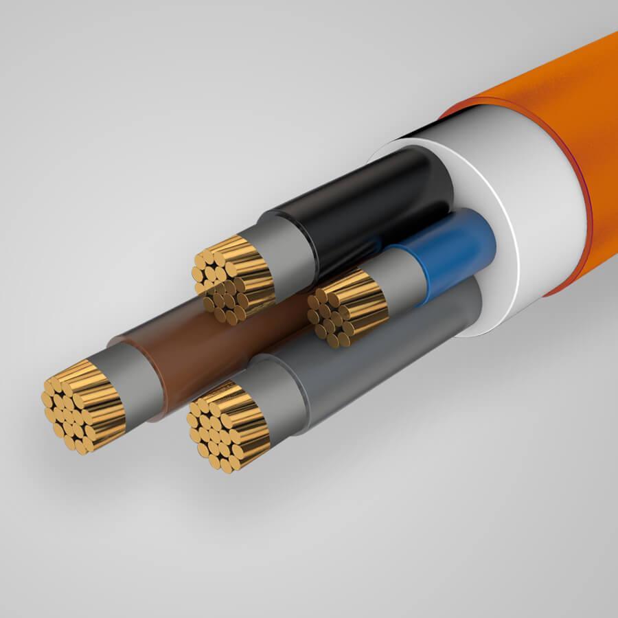 Halogen Free Cables with aluminum or copper conductors