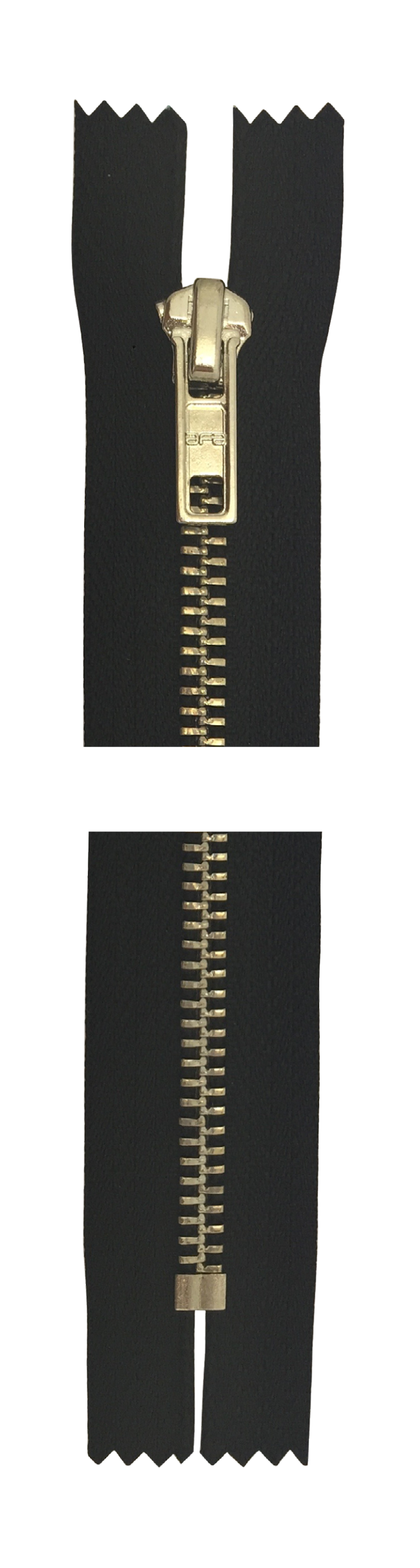 M5-WV-CE Metal Zipper