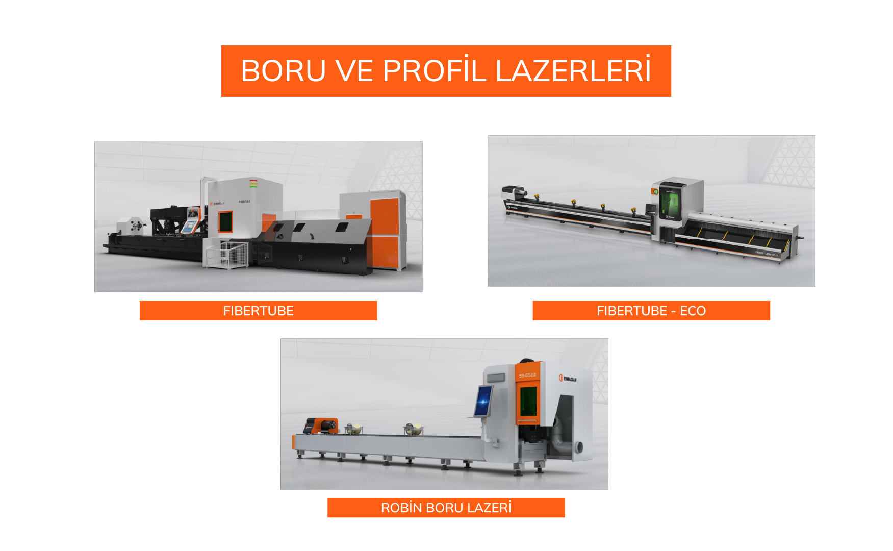 Pipe and Profile Laser Cutting Machines