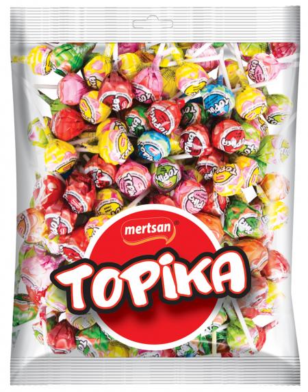 Ball-shaped candies sold in bulk packaging