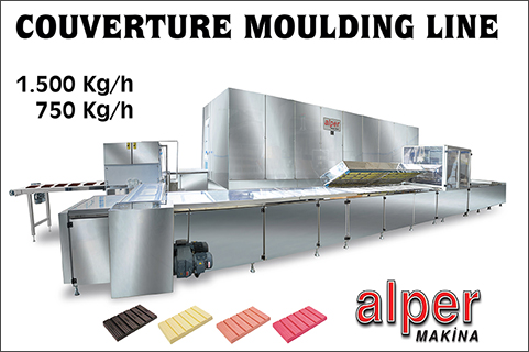 Couverture Chocolate Filling Line