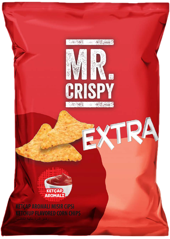 Ketchup-Flavored Corn Chips