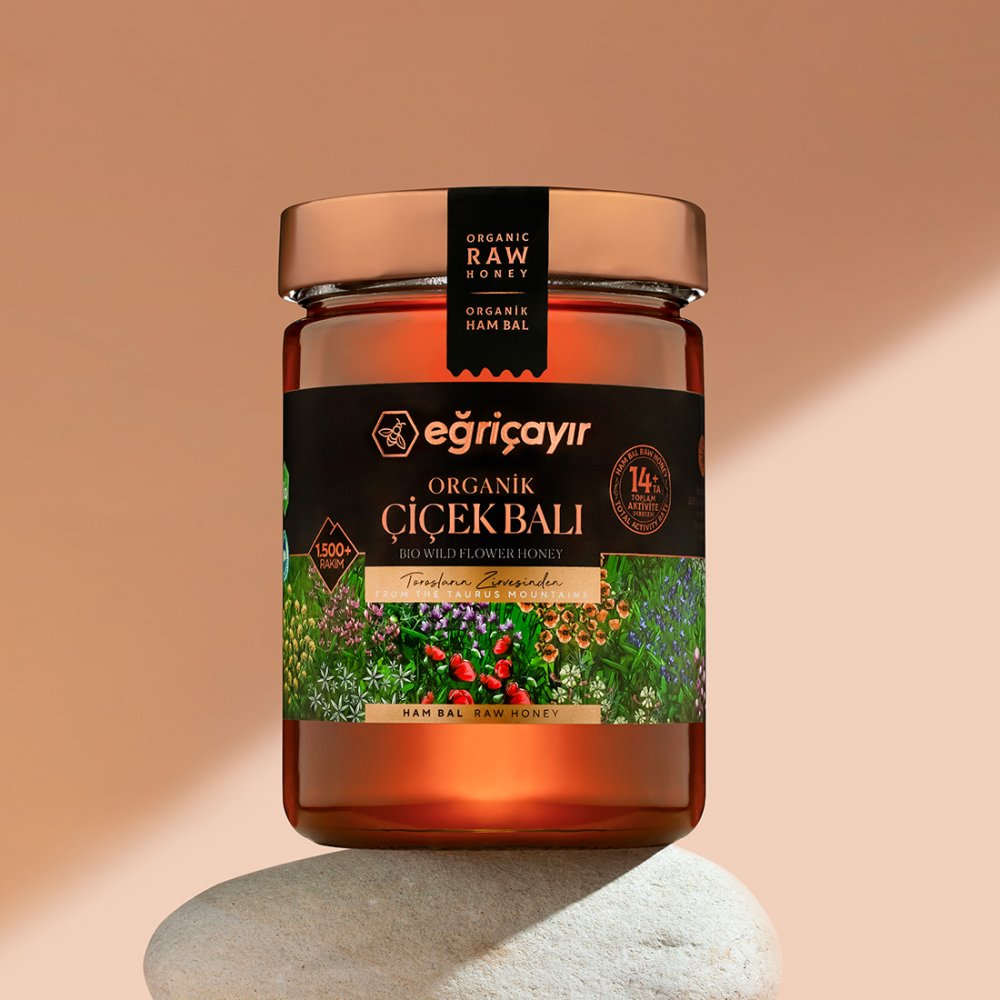 Organic certified flower honey from the Central Anatolia Region