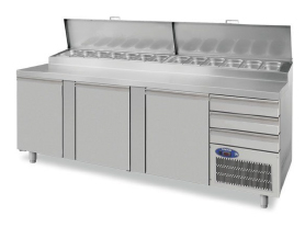 Pizza Preparation Tables