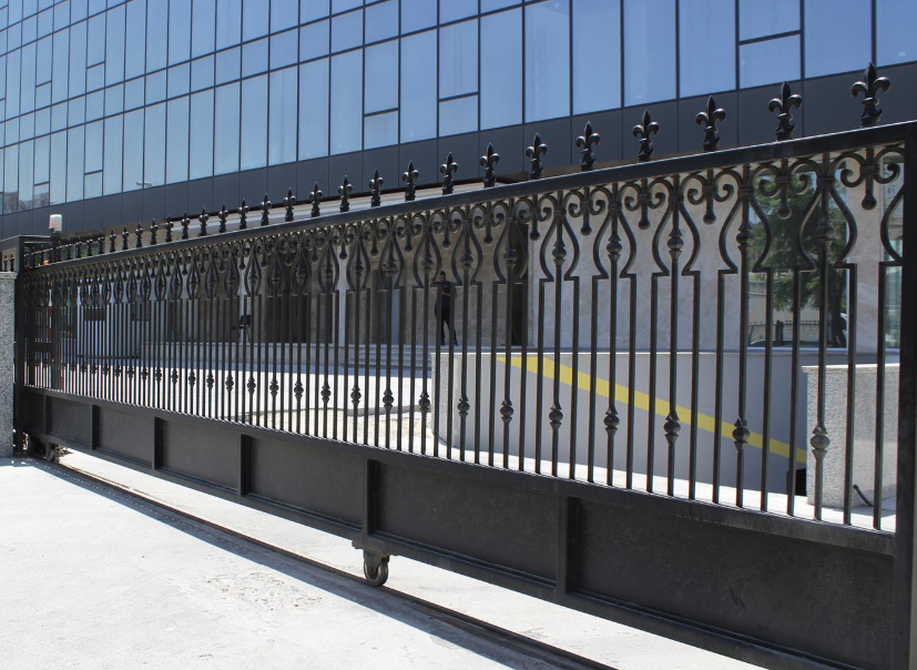 Wrought Iron Door