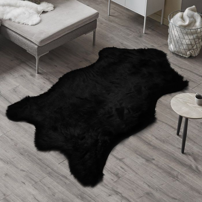 LUX Rabbit Plush Bath Mat