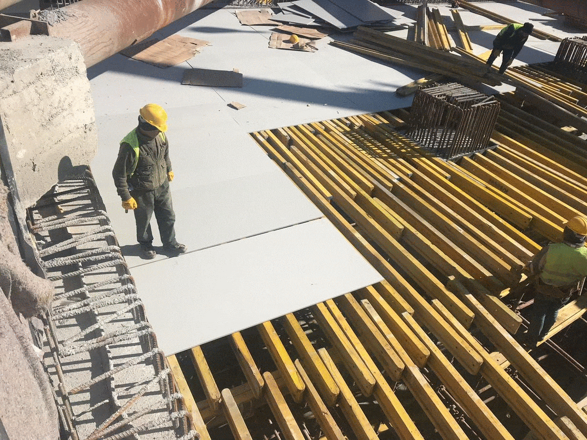 Polymer Formwork Panel (EKOPLAK – Recyclable Construction Form Panel)