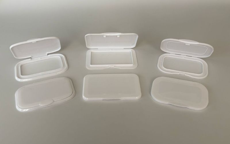 Plastic Wet Wipe Lids