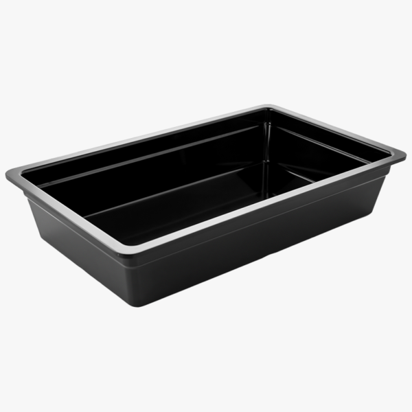 Black Gastronorm Tub