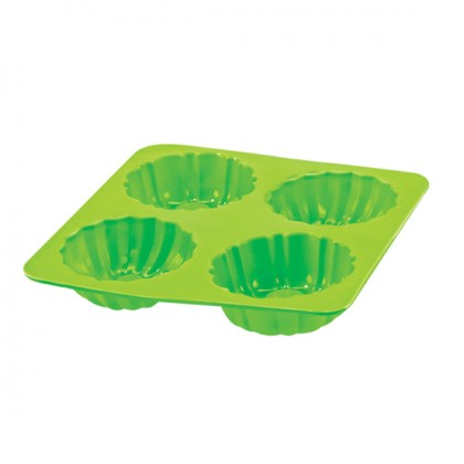 4 Cavities Cake Mould