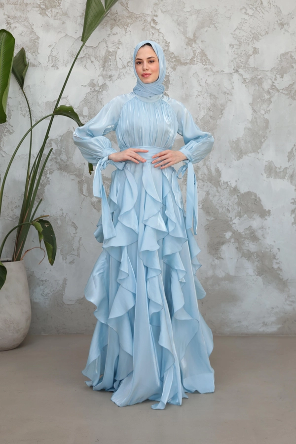 Berika Design Evening Dress - Baby Blue