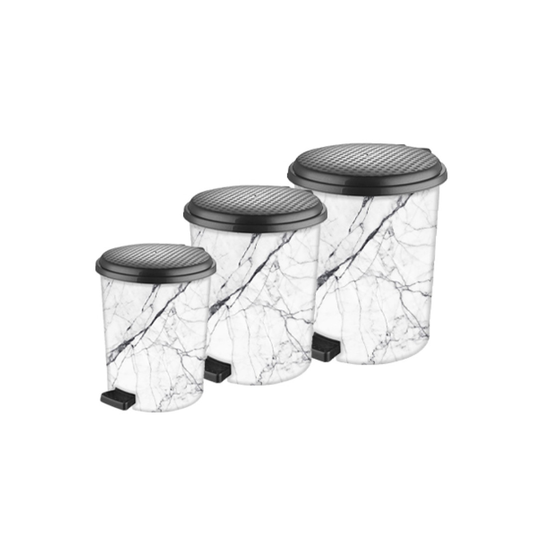 Pedal Bin Set with Pattern