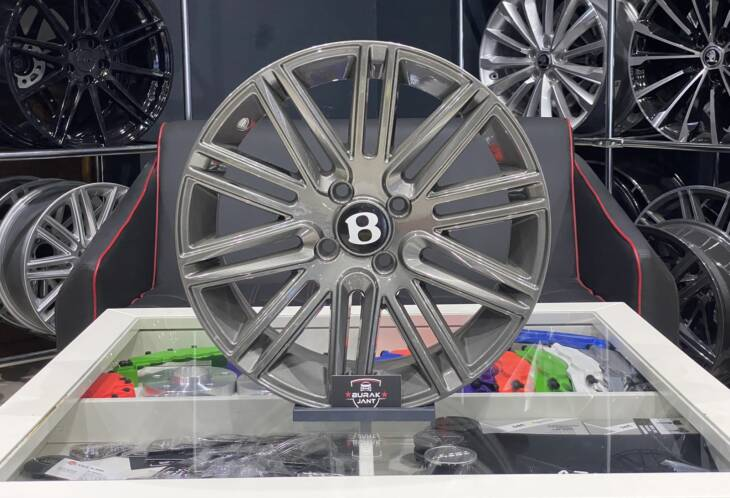 16 INCH 4X100 BENTLEY GT2 TITAN GRAY RIM MODEL