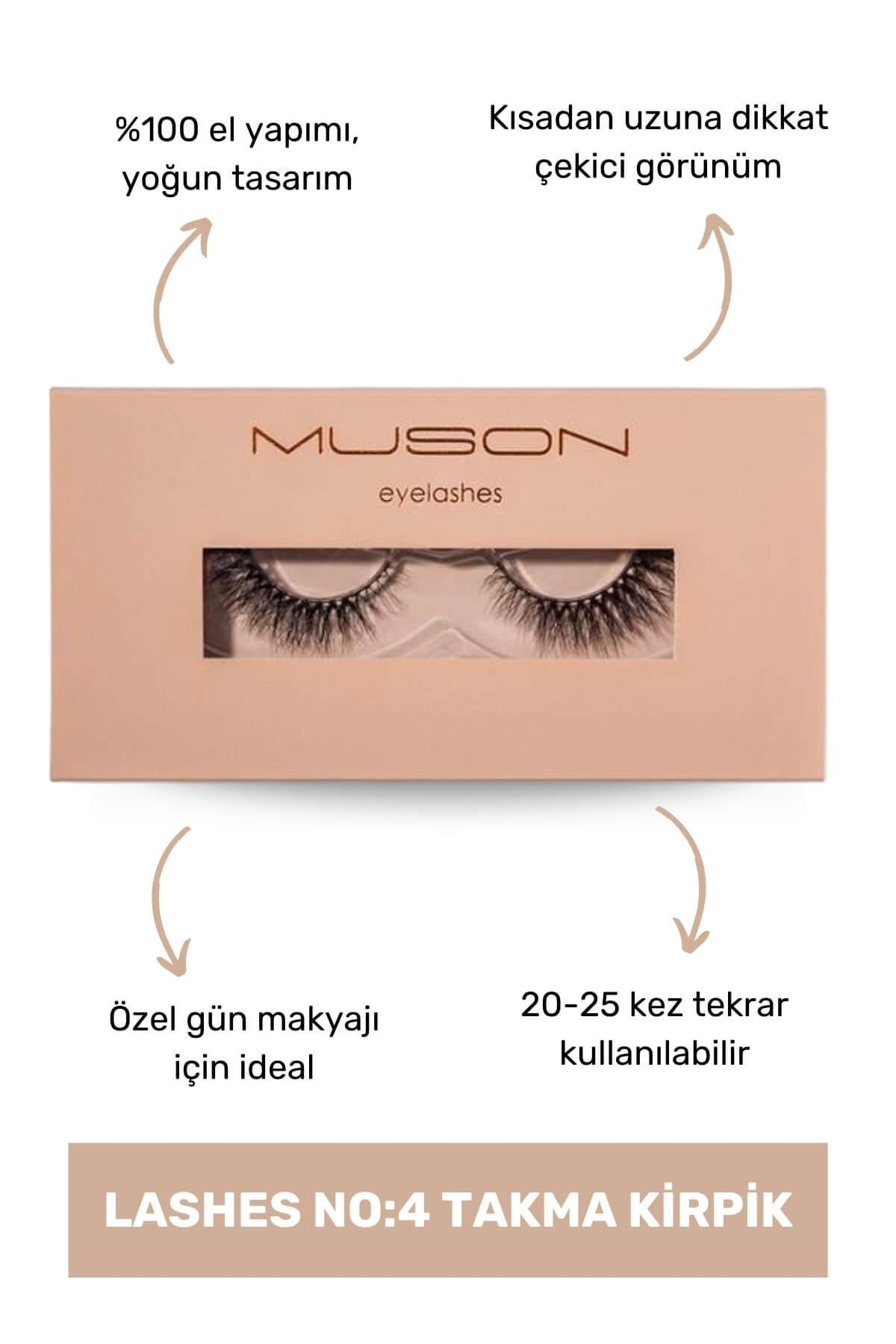 Monsoon Lashes No:4 False Eyelashes