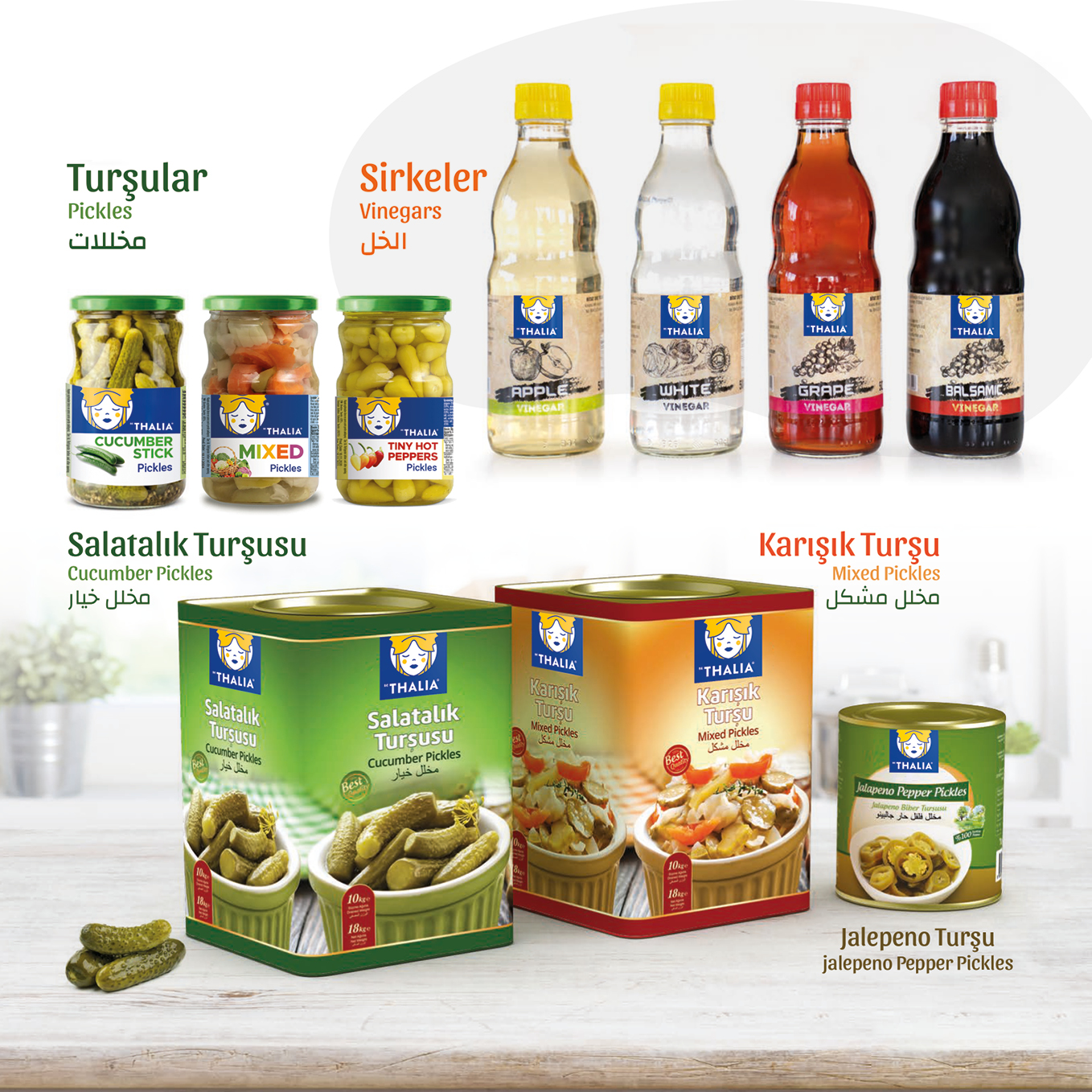 Pickles and Vinegars