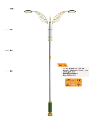 Decorative Lighting Poles, Projector, Wallwasher