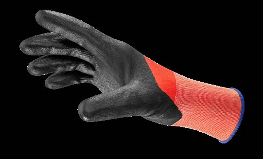 Work glove with comfortable cotton liner (26 cm)