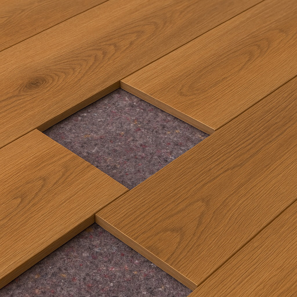 Under Parquet Felt