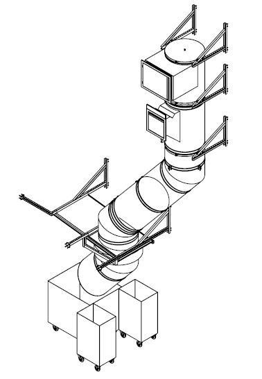 Separator System in Garbage Chutes