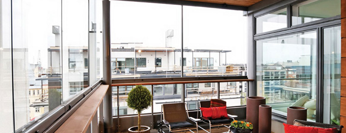 Gold Series Glass Balcony System